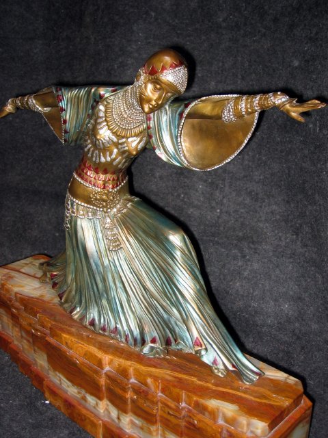 Thais Bronze on Marble