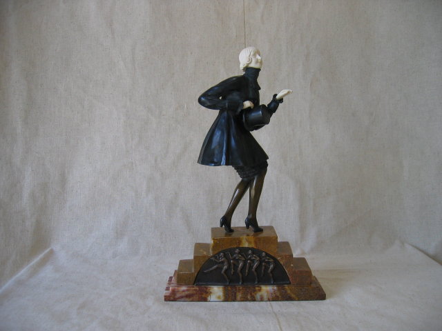 DH Chiparus Bronze Sculpture