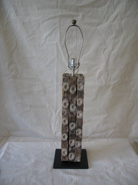 Oyster Farm Wood Bar Lamp