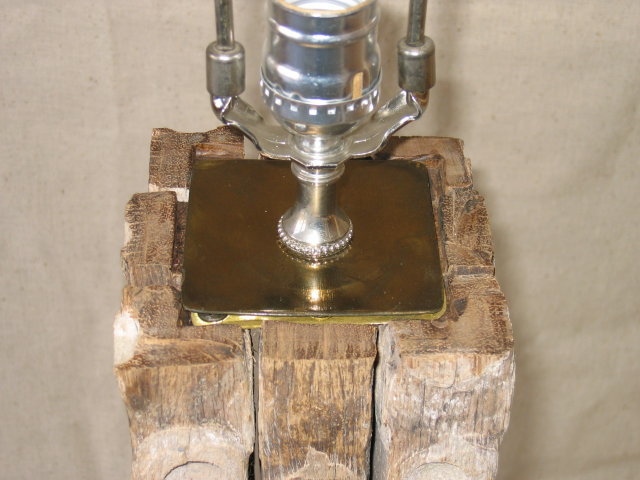 Oyster Farm Wood Bar Lamp