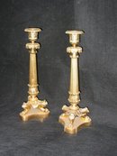 3 Lion Paws Candlesticks