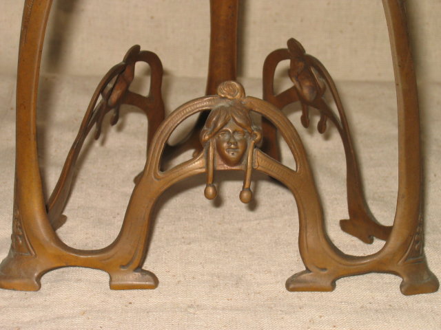 Antique Art Nouveau Loetz Glass Bowl Centerpiece