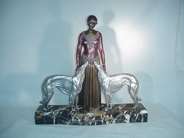 Art Deco DH Chiparus Bronze