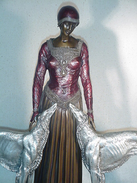 Art Deco DH Chiparus Bronze