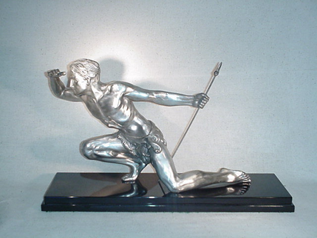 Art Deco Sculpture The Hunter