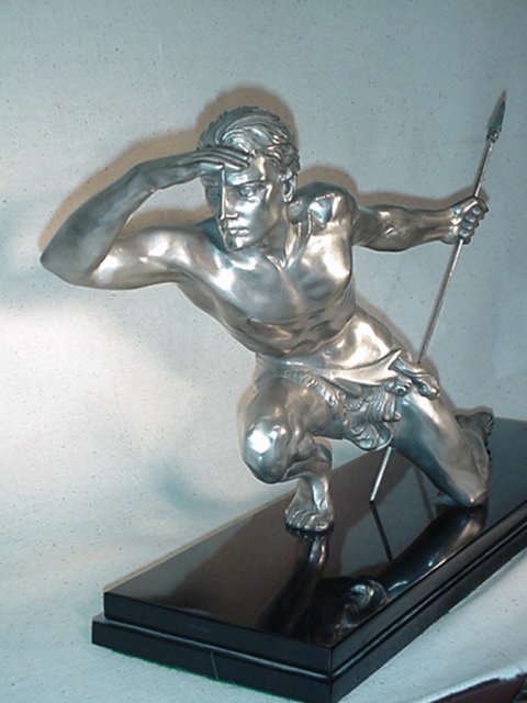 Art Deco Sculpture The Hunter