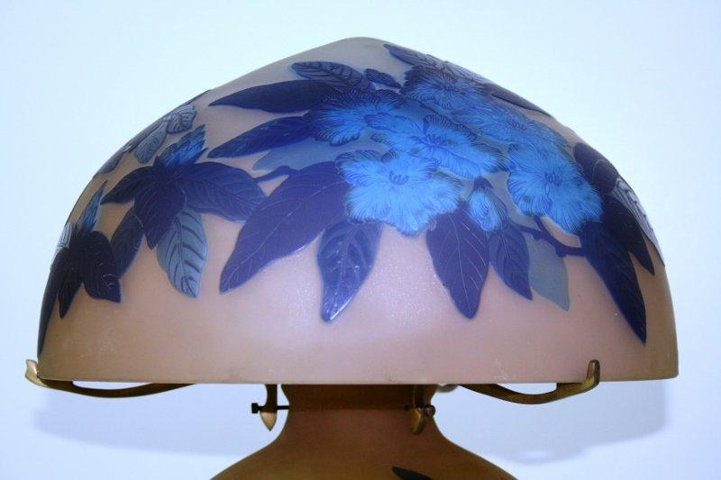 Glass Lamp with Shade