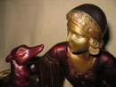 Art Deco Elegantly Seated Desdemona Bronze