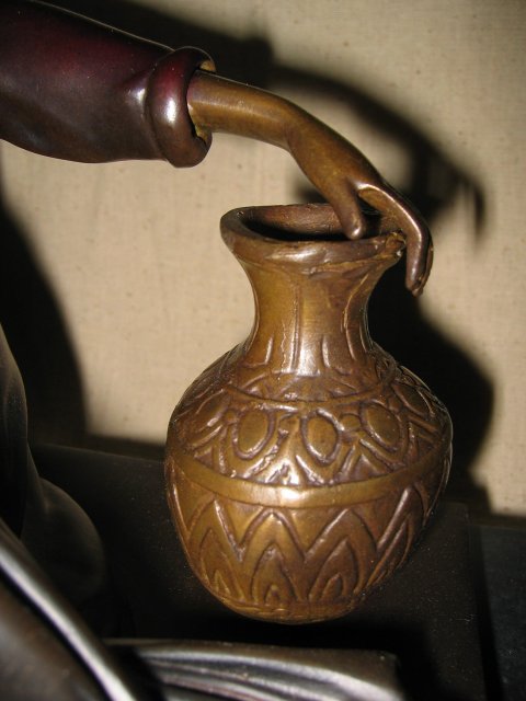 Art Deco Elegantly Seated Desdemona Bronze