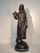 Arab Art Nouveau Holding Water Jug