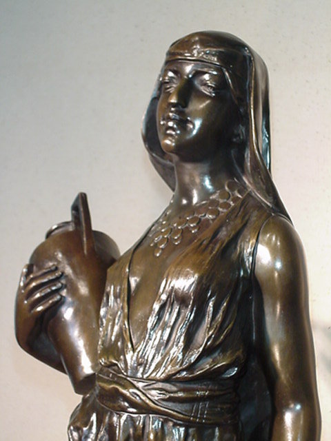 Arab Art Nouveau Holding Water Jug