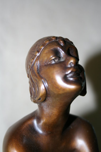 Oblivion Seated Bronze