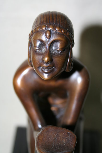 Oblivion Seated Bronze