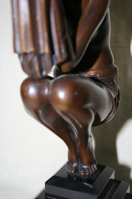 Oblivion Seated Bronze