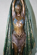 Art Deco Antenia with Cape Bronze