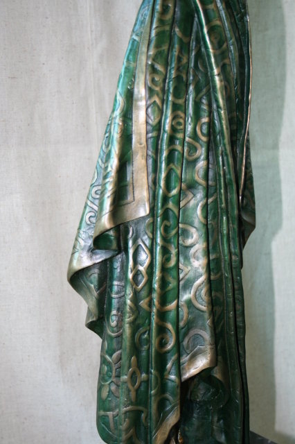 Art Deco Antenia with Cape Bronze