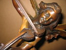 Pixy Girl Playing the Violyn Bronze