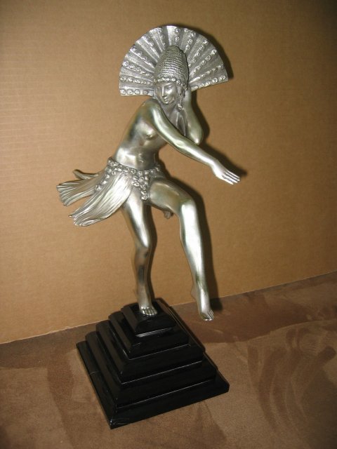 Art Deco Dancer Bronze