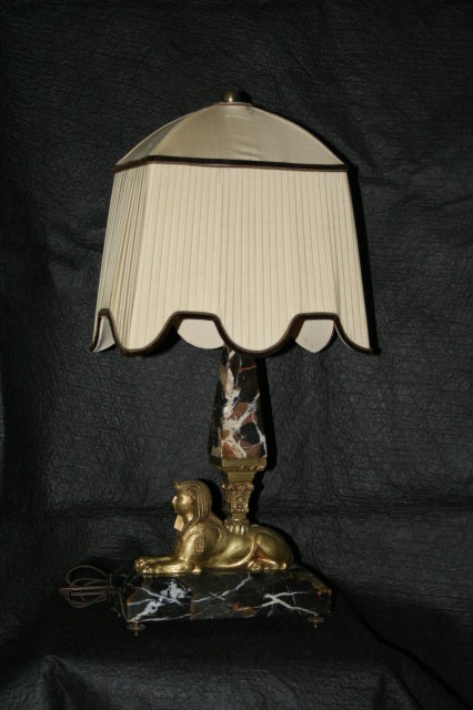 Egyptian Sphynx Table Lamp