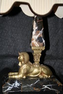 Egyptian Sphynx Table Lamp