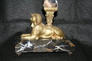 Egyptian Sphynx Table Lamp