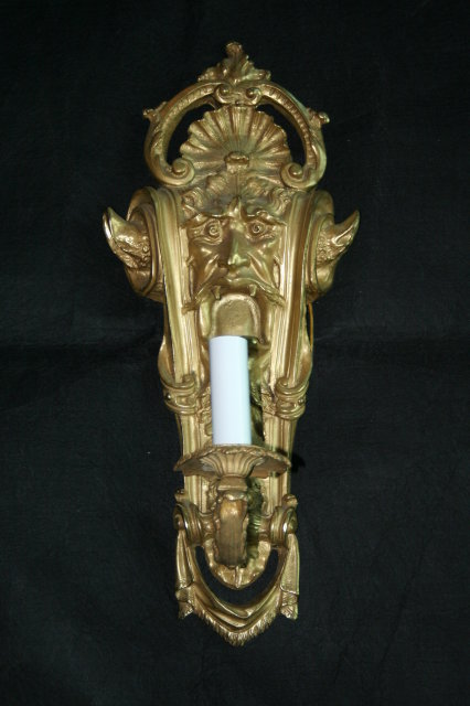 Gothic Candelabra Wall Sconce