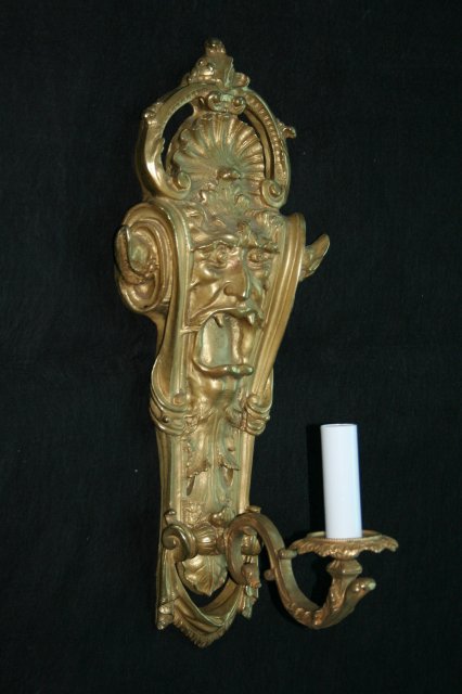 Gothic Candelabra Wall Sconce
