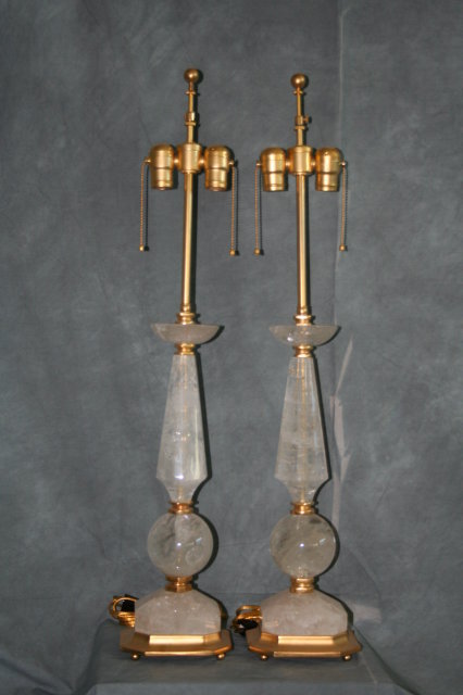 Modern Style Rock Crystal Table Lamps