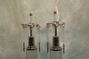 Art Deco Glass Rod Table Lamp