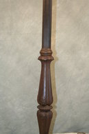 Antique 20th Century Leaded Glass Floor Lamp