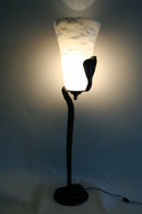 Bronze Cobra Floor Lamp