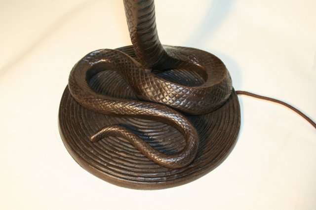 Bronze Cobra Floor Lamp