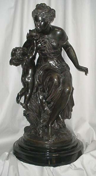 WOMAN W/CHERUB ORG008