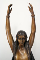 Bronze Figurine Titled Nordica