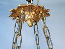 Empire Swan's Heads Alabaster Dore Chandelier Lighting