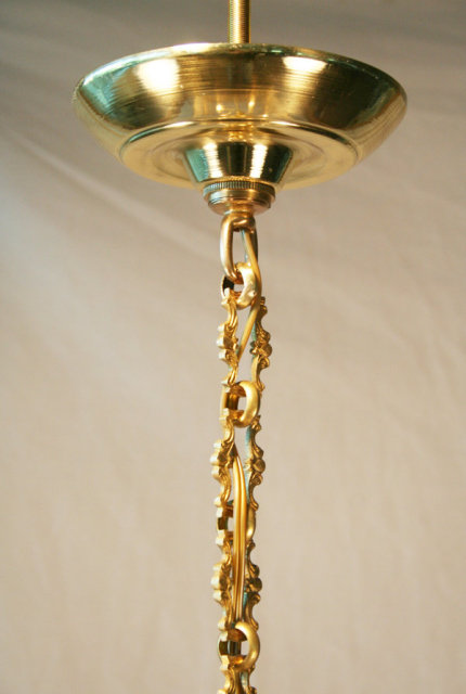 Capiz Shell Square Custom Chandelier