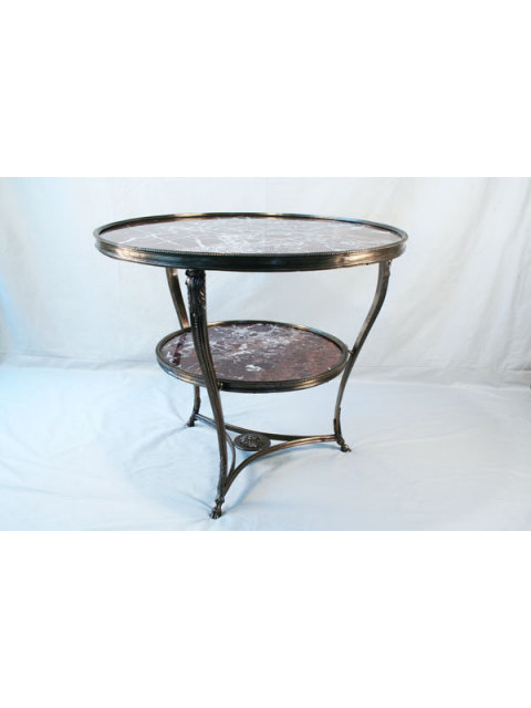 Two Tier Gueridon Style Table
