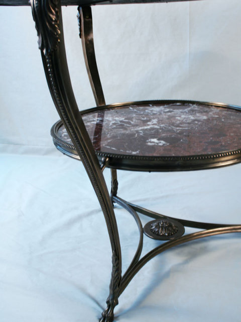 Two Tier Gueridon Style Table