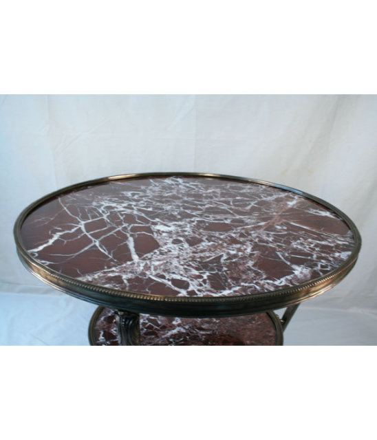 Two Tier Gueridon Style Table