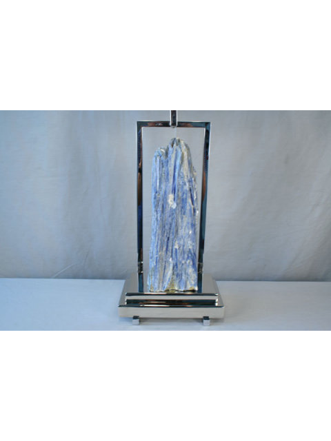 Modern Custom Kyanite Table Lamp