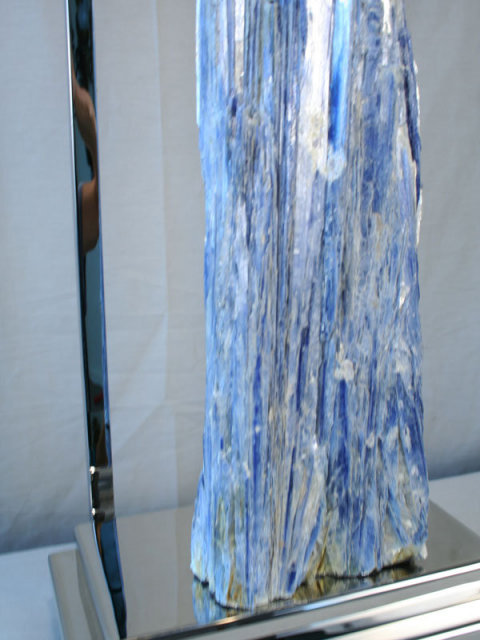 Modern Custom Kyanite Table Lamp