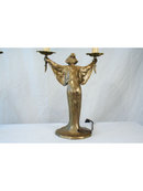 Art Nouveau Lady Candelabras