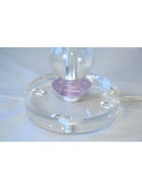 Modern Deco Amethyst & Glass Ball Table Lamp