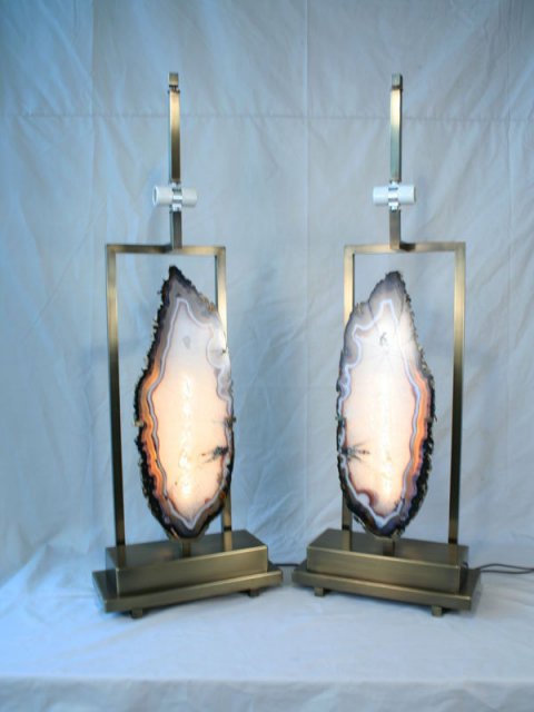 Agate Table Lamp