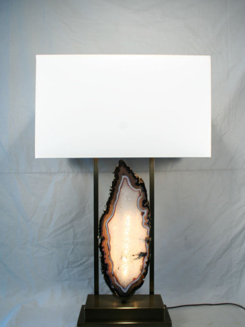 Agate Table Lamp