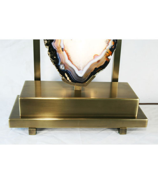 Agate Table Lamp