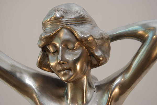 Antique Silver Bronze Patina