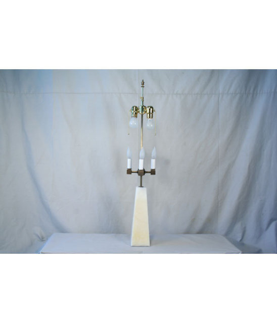 Modern Golden Onyx Lamp