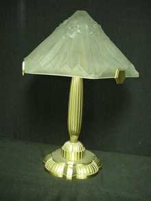 #128 French Art Deco Lamp