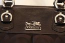 Coach Madison Large Sabrina OP ART Signature Satchel/Handbag
